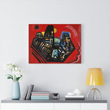 Black-Red - Wassily Kandinsky Canvas