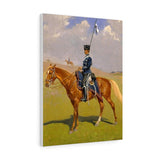 The Hussar - Frederic Remington Canvas