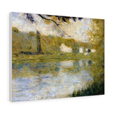 The Riverside - Georges Seurat Canvas