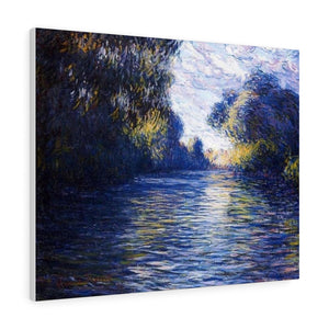 Morning on the Seine - Claude Monet Canvas