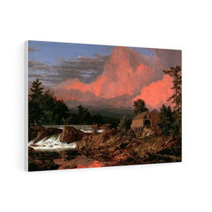 Rutland Falls, VT - Frederic Edwin Church Canvas