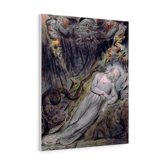 Illustration to Milton`s Comus - William Blake Canvas