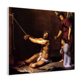 Christ After the Flagellation Contemplated by the Christian Soul - Diego Velazquez Canvas
