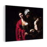Salome with the Head of John the Baptist - Caravaggio Canvas