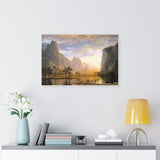 Valley of the Yosemite - Albert Bierstadt Canvas