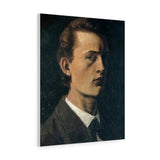 Self-Portrait - Edvard Munch Canvas