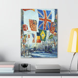 Avenue of the Allies, Great Britain - Childe Hassam Canvas Wall Art