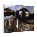 The Storm - Edvard Munch Canvas