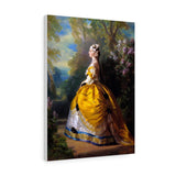 Eugénie, Empress of the French - Franz Xaver Winterhalter Canvas