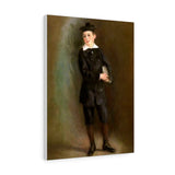 The Little School Boy - Pierre-Auguste Renoir Canvas