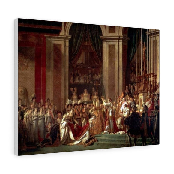 The Consecration of the Emperor Napoleon and the Coronation of the Empress Josephine by Pope Pius VII, 2nd December 1804 - Jacques-Louis David