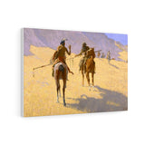 The Parley - Frederic Remington Canvas