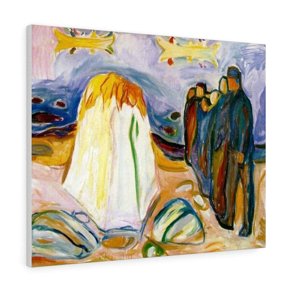 Meeting - Edvard Munch Canvas