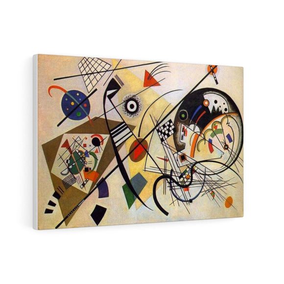 Transverse Line - Wassily Kandinsky Canvas