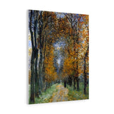 The Avenue - Claude Monet Canvas