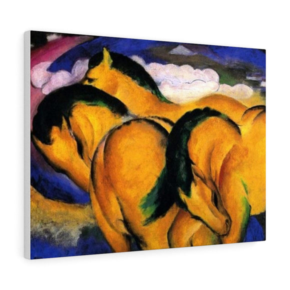 Little Yellow Horses - Franz Marc