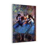 Dancers in blue - Edgar Degas Canvas