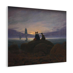 Moonrise by the Sea - Caspar David Friedrich Canvas