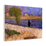 Study on the Island - Georges Seurat Canvas