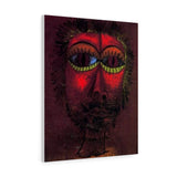 Bandit's head - Paul Klee Canvas