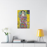 Portrait Of Eugenia Primavesi - Gustav Klimt Canvas Wall Art