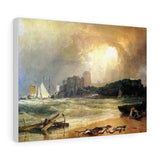 Pembroke Caselt, South Wales, Thunder Storm Approaching - Joseph Mallord William Turner Canvas