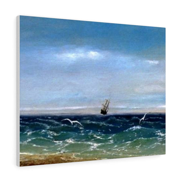 Sailing in the sea - Ivan Aivazovsky
