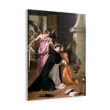 Temptation of St.Thomas Aquinas - Diego Velazquez Canvas