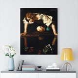 Narcissus - Caravaggio Canvas