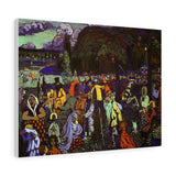 Colorful life - Wassily Kandinsky Canvas