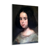 Portrait of a Little Girl - Diego Velazquez Canvas