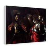 Martyrdom of Saint Ursula - Caravaggio Canvas