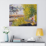 The Bineau Bridge - Georges Seurat Canvas