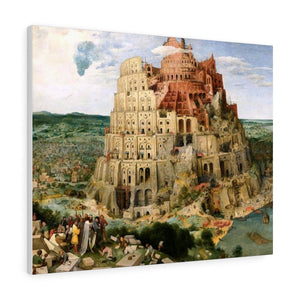 The Tower of Babel - Pieter Bruegel the Elder Canvas