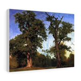 Pioneers of the Woods - Albert Bierstadt Canvas