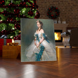 Alexandra of Denmark, Princess of Wales, later Queen of England - Franz Xaver Winterhalter Canvas