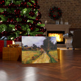 The Farm - Pierre-Auguste Renoir Canvas