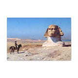 Bonaparte Before the Sphinx - Jean-Leon Gerome Canvas Wall Art