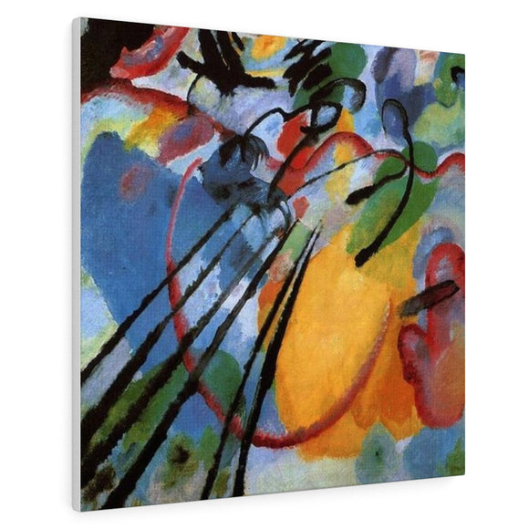Improvisation 26 (Rowing) - Wassily Kandinsky Canvas