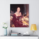Portrait of Madame de Senonnes - Jean Auguste Dominique Ingres