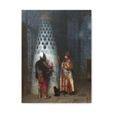 Before the Audience - Jean-Leon Gerome Canvas Wall Art