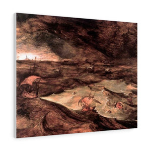 The Storm at Sea - Pieter Bruegel the Elder Canvas