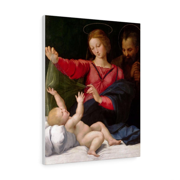 Madonna of Loreto (or Madonna del Velo) - Raphael Canvas