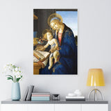 Madonna of the Book - Sandro Botticelli Canvas