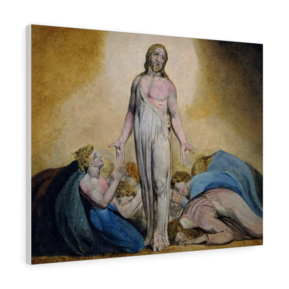 Christ Appearing to His Disciples After the Resurrection - William Blake Canvas