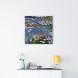 Water Lilies - Claude Monet Canvas