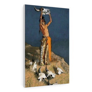 Conjuring Back the Buffalo - Frederic Remington Canvas