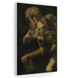 Saturn Devouring One of His Sons - Francisco Goya Canvas