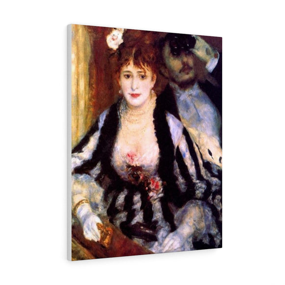 The Box - Pierre-Auguste Renoir Canvas