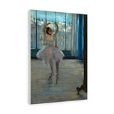 Dancer posing for a Photographer (Dancer in Front of a Window) - Edgar Degas Canvas